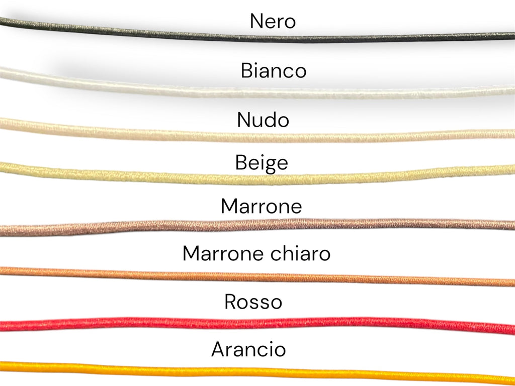 Elastico tubolare 1 mm - rotoli 100mt