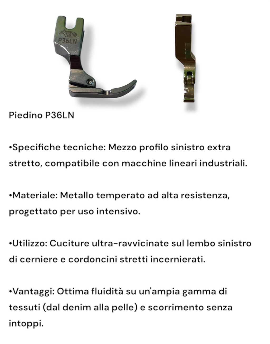 Piedini per Cerniere Industriali – S518 2.0 / P36LN / P363 / P36L