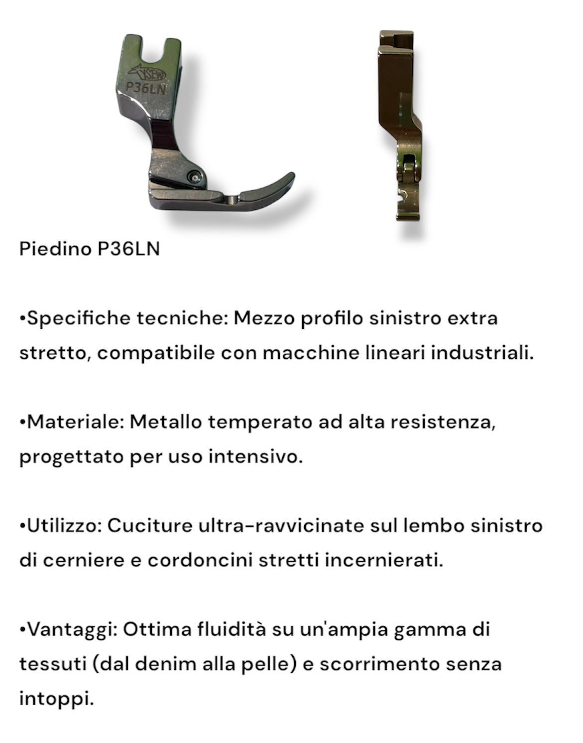 Piedini per Cerniere Industriali – S518 2.0 / P36LN / P363 / P36L