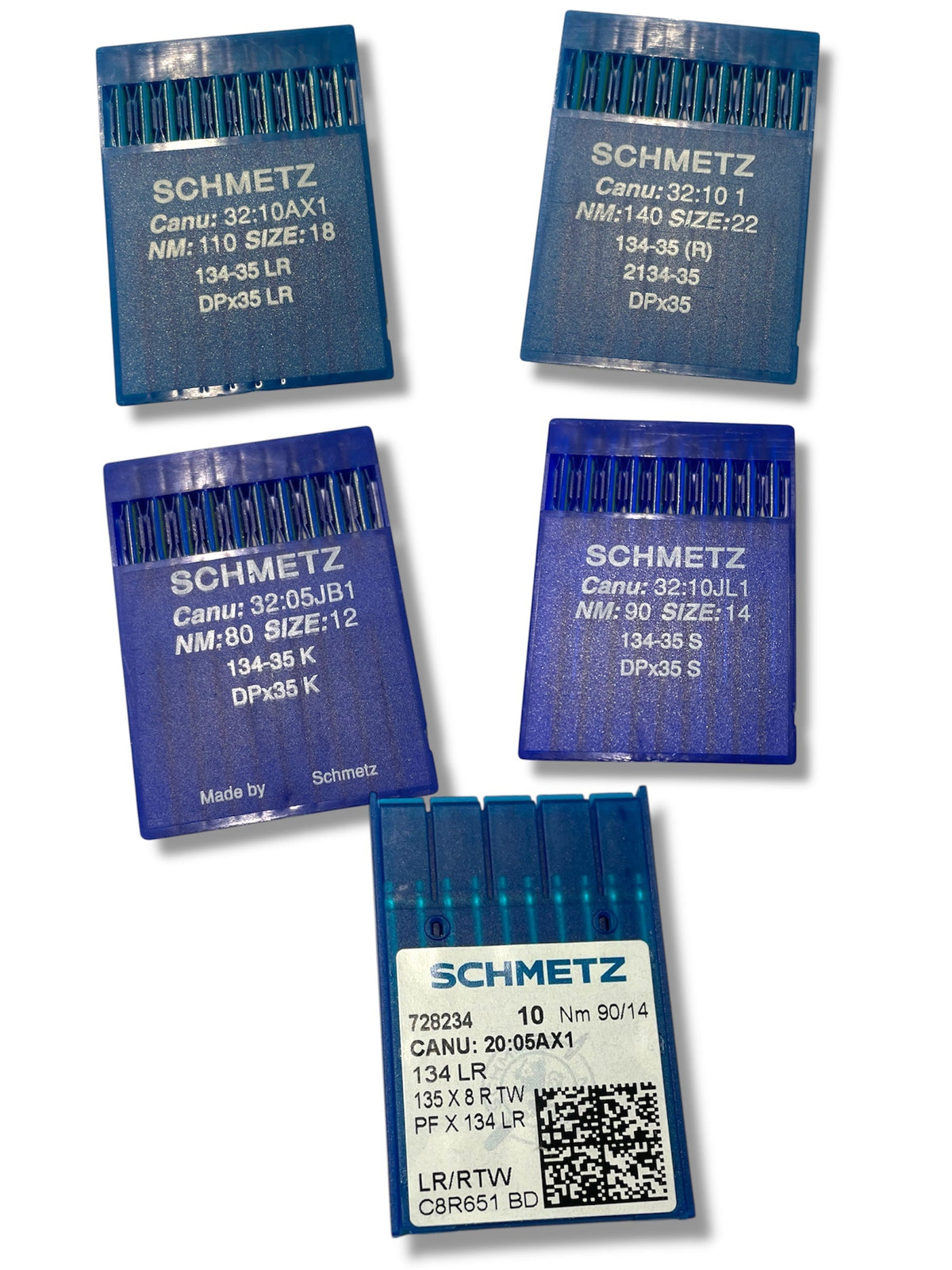 Aghi Schmetz per Pelle e Cuciture Pesanti – 134-35 / DPx35 – NM 80-160
