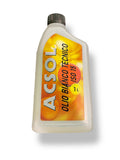 Olio Bianco Tecnico ACSOL ISO 15 per Macchine da Cucire Industriali – 1 L